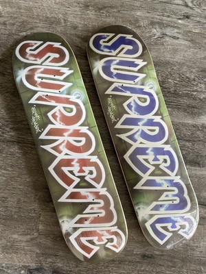 supreme lee logo skateboard deck