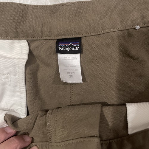 PATAGONIA STAND UP shorts 36 brown large back pockets - Picture 4 of 7