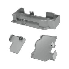 3 Piece Port Covers - Silver For Nintendo GameCube 