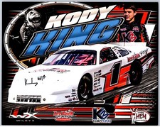 Kody King Signed 8 x 10 Inch Hero Card - Modi...