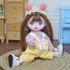 1/8 sfere corpo snodato ragazze carine 16 cm bambole BJD con vestiti set completo giocattoli fai da te