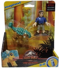 Fisher Price Imaginext Jurassic World Camp Cretaceous Ankylosaurus Bumpy  Ben