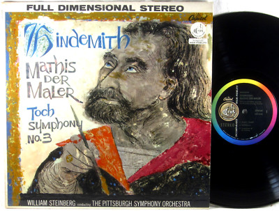TAS CAPITOL FDS STEREO Hindemith MATHIS DER MALER Toch SYMPHONY #3 SP-8364 NM-