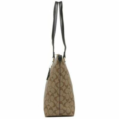 Coach F79609 Gallery Tote Shoulder Bag - Brown/Black for sale
