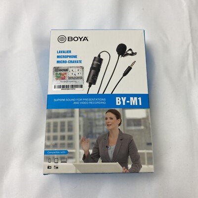 BOYA BY-M1 Omni Directional Lavalier Microphone