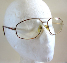 Vintage GIVENCHY Paris Eyeglasses Gold Tortoise Frames NO CASE