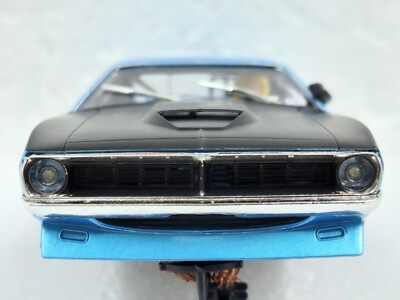 SCX U10441 Trans Am Fire Blue Metallic Cuda 1970 Ltd Ed Serial # 1