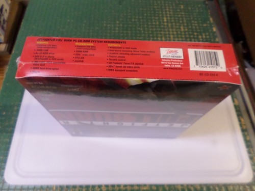 JETFIGHTER: FULL BURN - (PC, CD-ROM, 1997) - CAJA GRANDE - NUEVO - Imagen 4 de 7