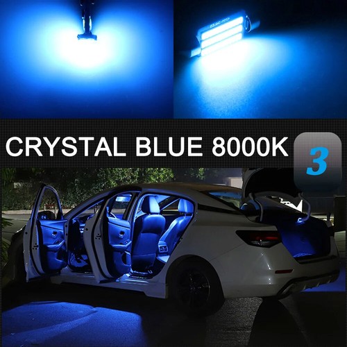 LED Interior Light Bulb Kit For BMW 5 Series E39 E60 E61 F10 F11 1996-2017 - Picture 8 of 14