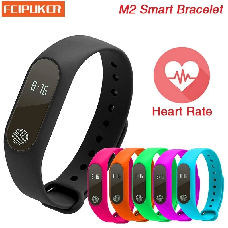 PULSERA ACTIVIDAD M2 RELOJ SMARTBAND PULSOMETRO RITMO CARDIA. POD. 2 COLORES A E eBay