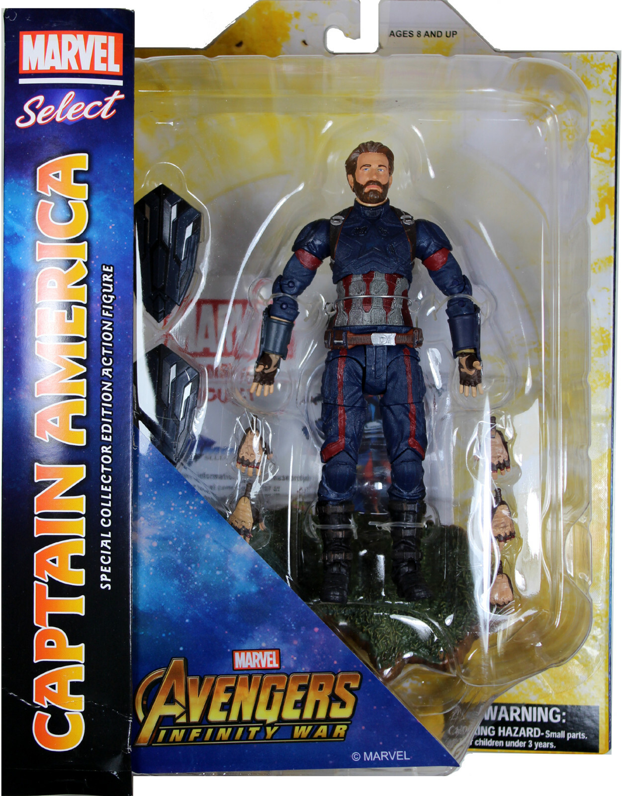 captain america infinity war diamond select