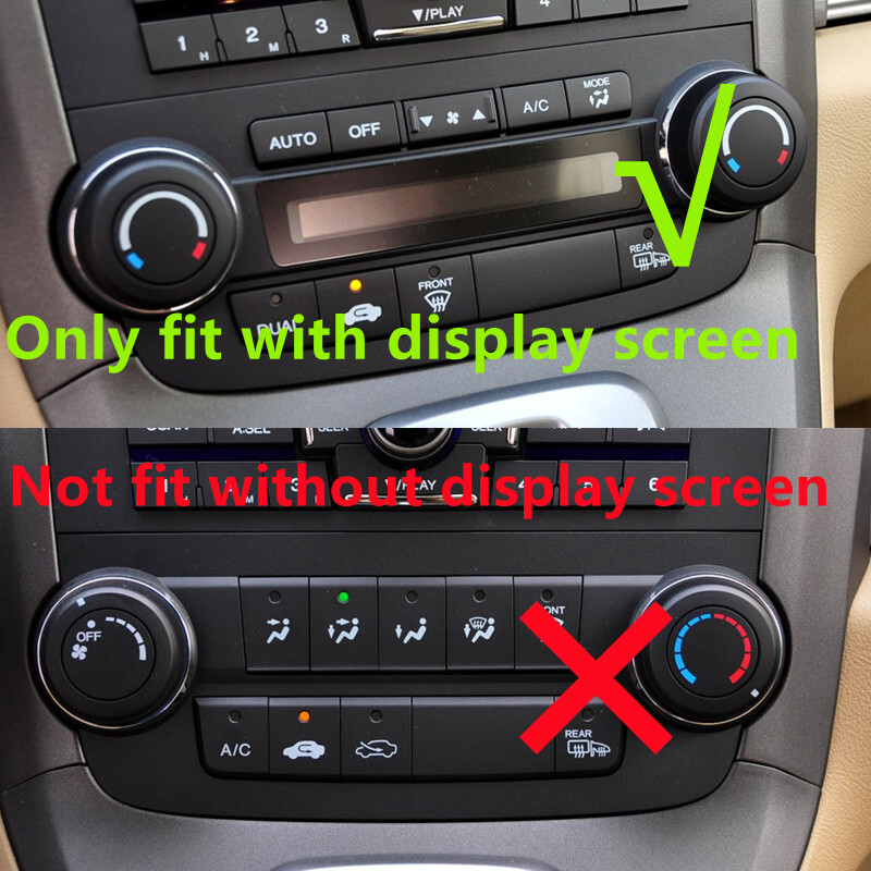 PANNEAU INTERRUPTEUR VOLUME AC Console Centrale Noir Vif Pour Honda CR