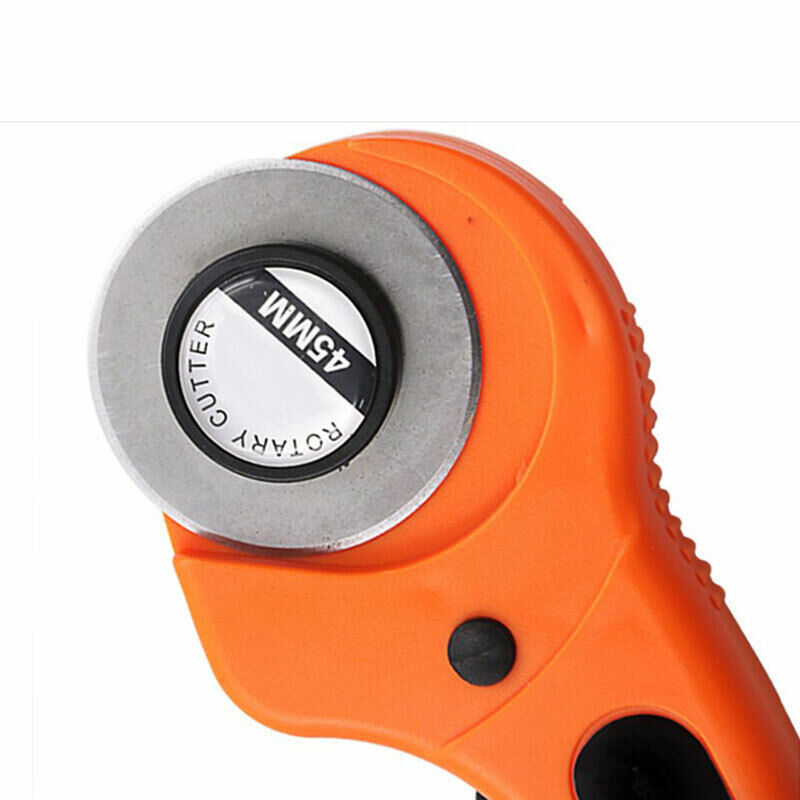 45mm Round Wheel Rotary Cutter Quilting Sewing Roller Fabric Cutting