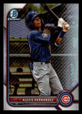 QTY Alexis Hernandez 2022 Bowman Draft Chrome Refractor #BDC-173