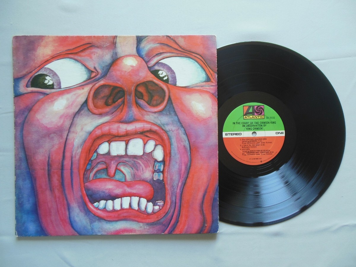 KING CRIMSON DEBUT LP: In The Court Of The Crimson King SD 19155