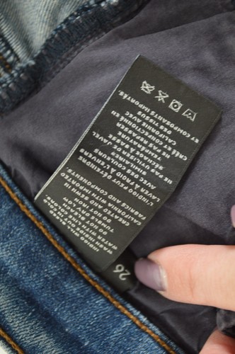 J Brand Mid Rise Capri Jeans Size 26 Corrupted Blue - 第 5/5 張圖片