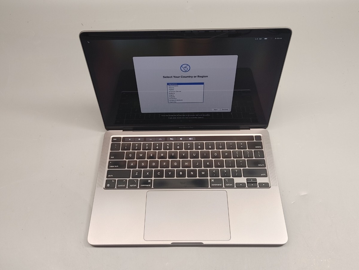 Apple 2020 MacBook Pro 17.1 MYDA2LL/A A2338 M1 3.2GHz 8GB