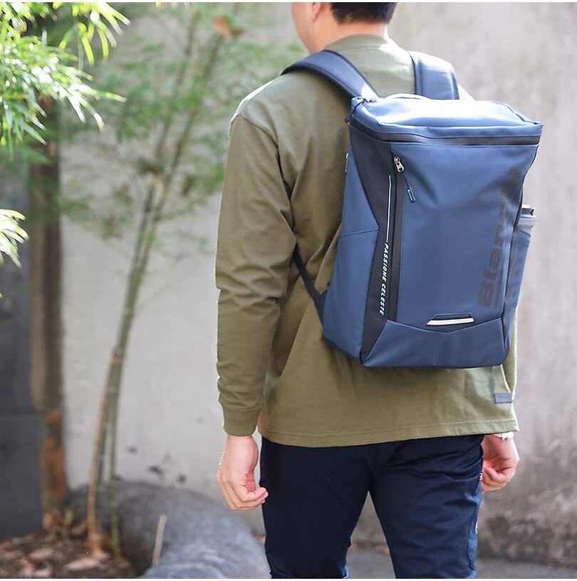 bianchi リュック Genuine ] Bianchi box backpack navy from Japan a990 | eBay