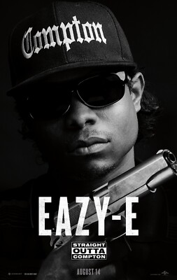 Free Same Day Shipping N.W.A. Movie Eazy-E Version Borderless 11 x 17 Poster