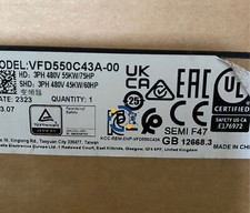 New DELTA VFD550C43A-00 Frequency converter