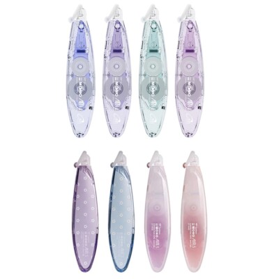 Tombow MONO AIR5 Correction Tapes Clear Cheek Color 6m Flower Pen Shape Limited