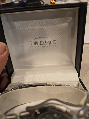 Trademark Twelve Quartz Collection Watch UNTESTED NEEDS BATTERY - Picture 9 of 10