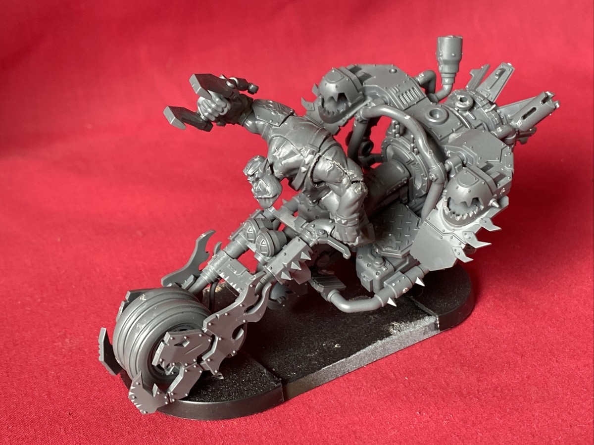 Ork Warboss On Bike Conversion Warhammer 40k (U967) | eBay