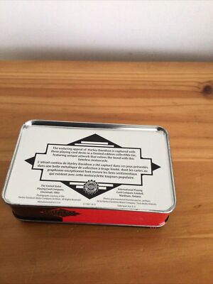 1997 Harley Davidson Playing Cards in Tin Deck Vintage | eBay