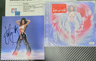 Katy Perry - 143 - Standard CD + Signed Art Card - neu
