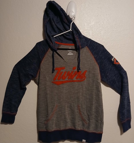 Minnesota TWINS leichter Hoodie Damen S/CH/P Majestic MLB Sweatshirt #241C - Bild 1 von 9