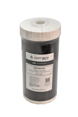SpotZero Water Filter For Aqua Optima Evolve Black 4.5x10 Freshwater Stage 1