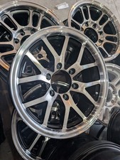 16 X 6 6 Lug On 5.5 Aluminum Trailer Wheel - Black