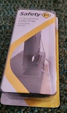 TV  Furniture Tipping Safety Straps w/ 4 Mounting Options Safety 1st First