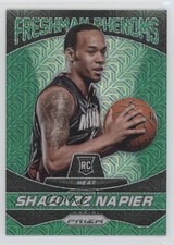 2014 Prizm Freshman Phenoms Industry Summit Green Mojo 20/25 Shabazz Napier 2d9