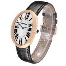 Cartier Baignoire Large Rose Gold Ladies Watch W8000002 4