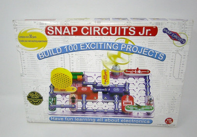 Elenco Snap Circuits Jr SC-100 Electronic Kit Build 100 Projects Manual Complete