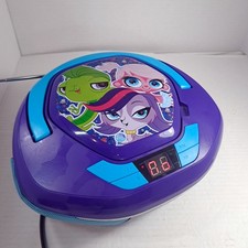 Littlest Pet Shop CD Player AM/FM Radio Boom Box LPS boombox portable Vintage