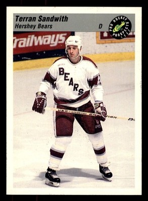 1993 Terran Sandwith 114 Bears 20 Classic Games Hockey Sports Trading Card
