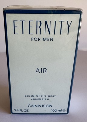 Eternity Air by Calvin Klein 3.4 oz EDT Cologne for Men New In Box