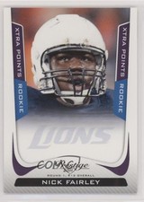 2011 Panini Prestige Rookie Xtra Points Purple 47/50 Nick Fairley #269 a8x