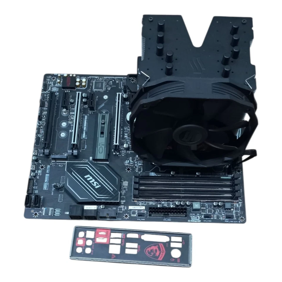 Kit MSI X370 GAMING PRO CARBON scheda madre AMD AM4 cpu Ryzen 5 2600 gaming pc - Immagine 3 di 3