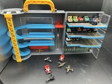 Micro Machines Toys - Lot Of 22 Vehicles: Cars Trucks Airplanes Parking Garage