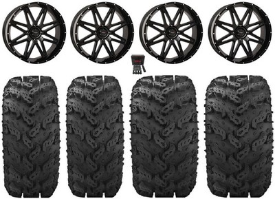 System 3 ST-7 20'' Wheels Black 30'' Reptile Tires Can-Am Renegade Outlander