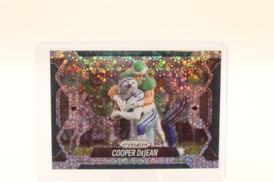 2025 Panini Prizm- Cooper Dejean Lockdown White Disco Prizm 5
