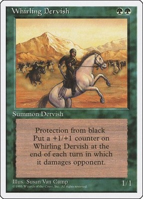 Whirling Dervish Uncommon NM Fourth Edition MTG Magic: The Gathering