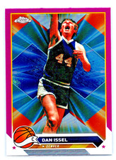 2023-24 Topps Chrome #182 Dan Issel Pink Refractor