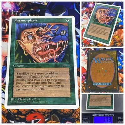 MTG Metamorphosis     Nm Chronicles Magic The Gathering Vintage OG Staples