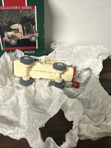 Hallmark Ornament: Camión de madera 1989 | QX4595 | Caja no como nueva - Imagen 5 de 5