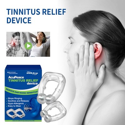 Magnetic Ear Care Clip for Tinnitus Relief, Earache & Pressure Relief