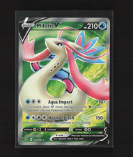 2020 Pokemon Milotic V Full Art Holo Ultra Rare SWSH02 Rebel Clash 179/192 LP on eBay